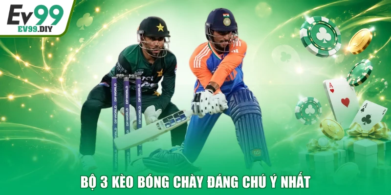 Bộ 3 kèo bóng chày đáng chú ý nhất