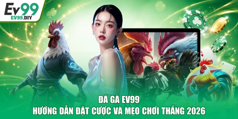 Đá Gà EV99 - Hướng Dẫn Đặt Cược Và Mẹo Chơi Thắng 2026