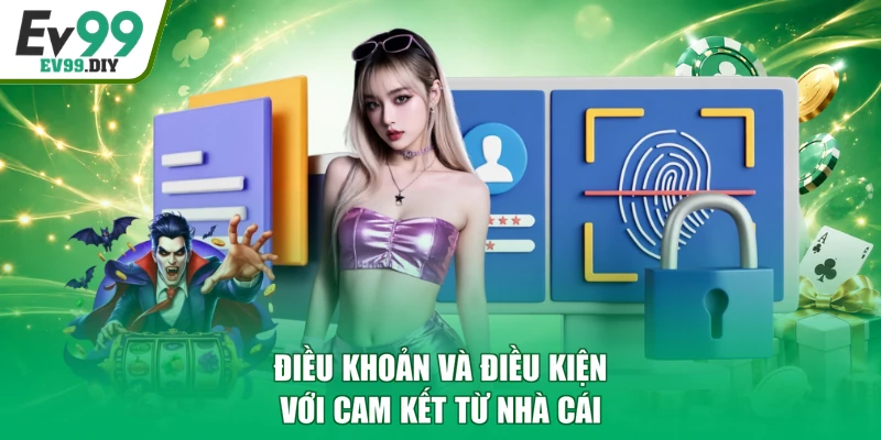 Điều khoản và điều kiện với cam kết từ nhà cái