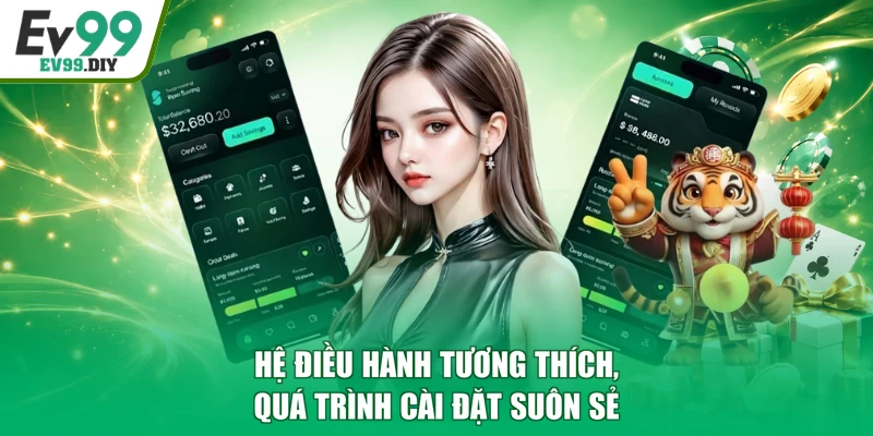 Hệ điều hành tương thích, quá trình cài đặt suôn sẻ