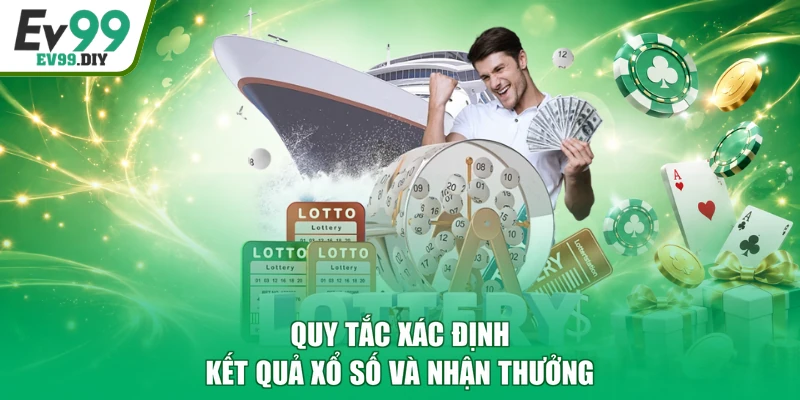 Quy tắc xác định kết quả xổ số và nhận thưởng